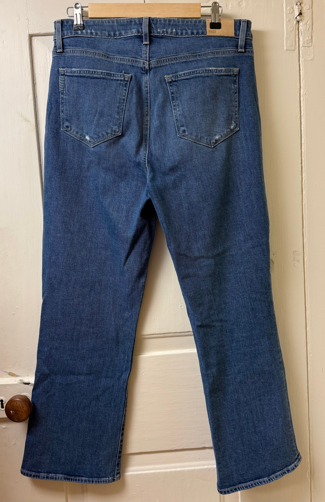 Paige Relaxed Claudine Blue Jeans SZ 30 | Preowned