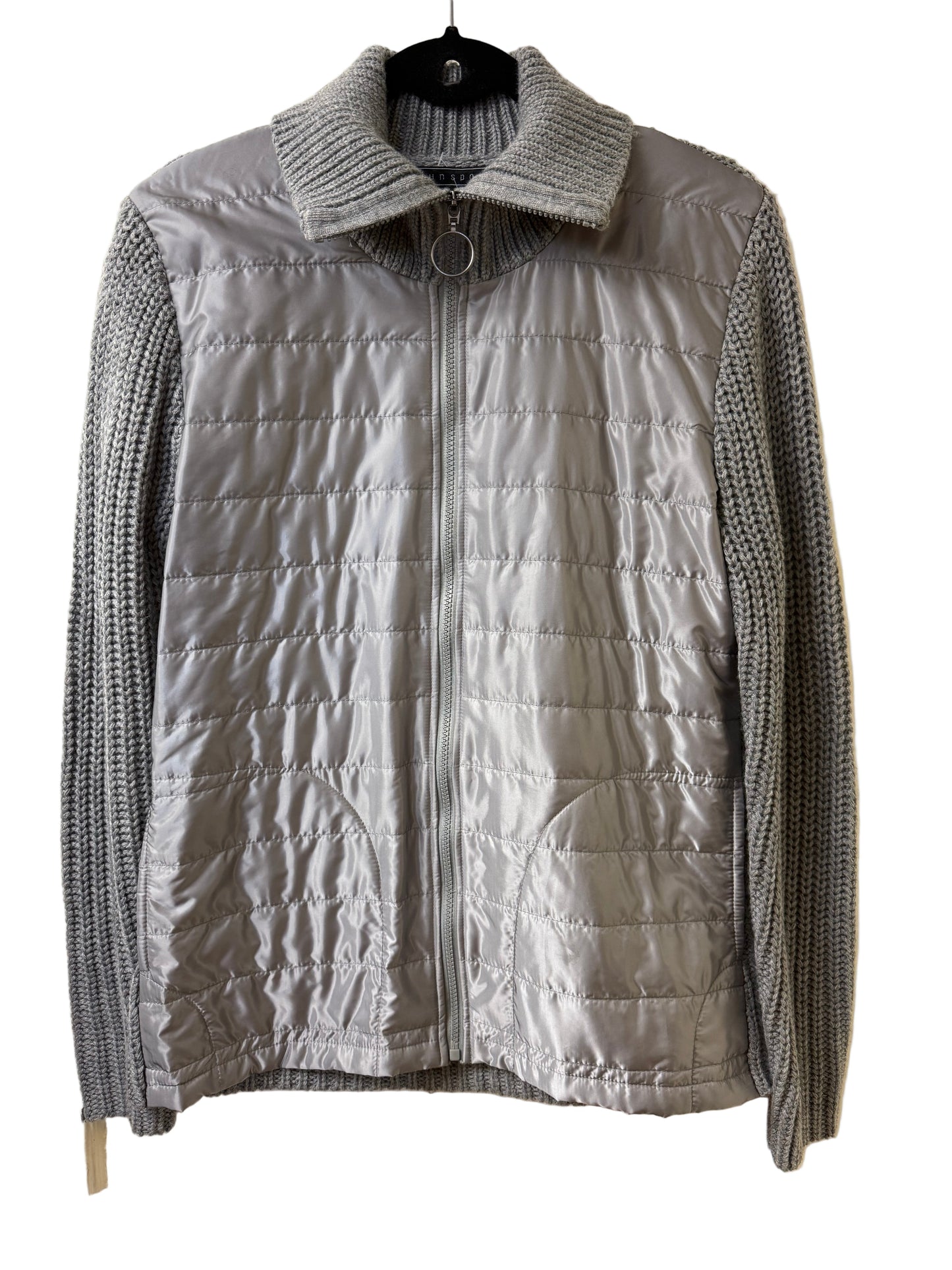 Funspot Gray Sweater Jacket - Small | Preowned