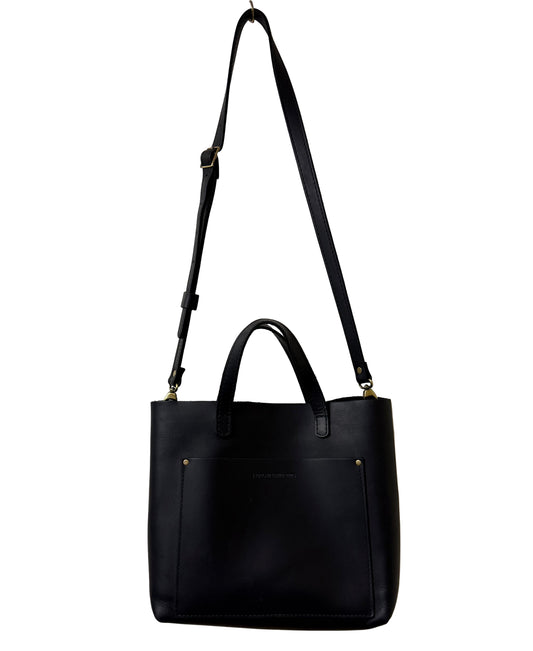 Portland Black Leather Tote Bag | Preowned