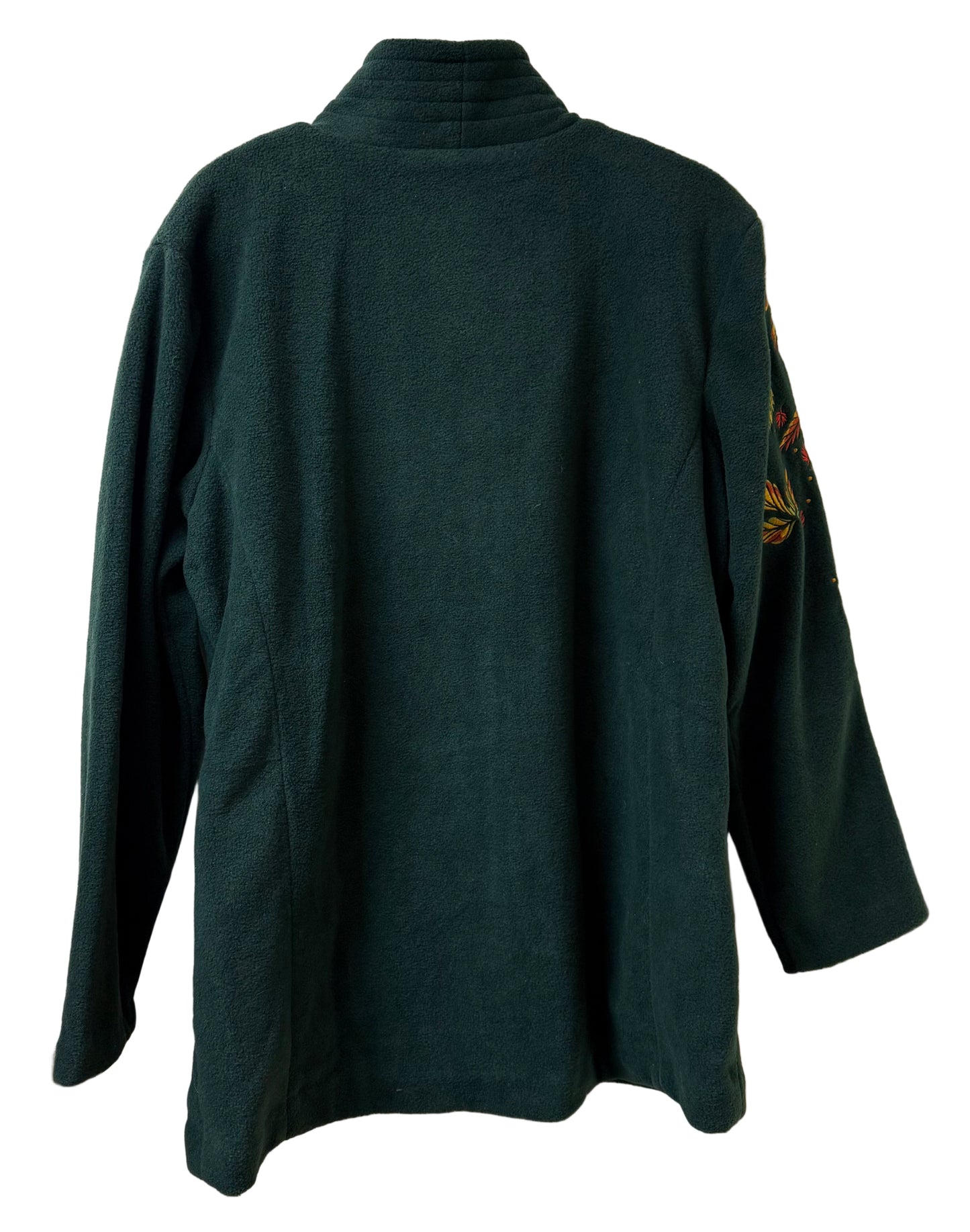 Bob Mackie Green Vintage Fleece Jacket - Large | New with  Tags