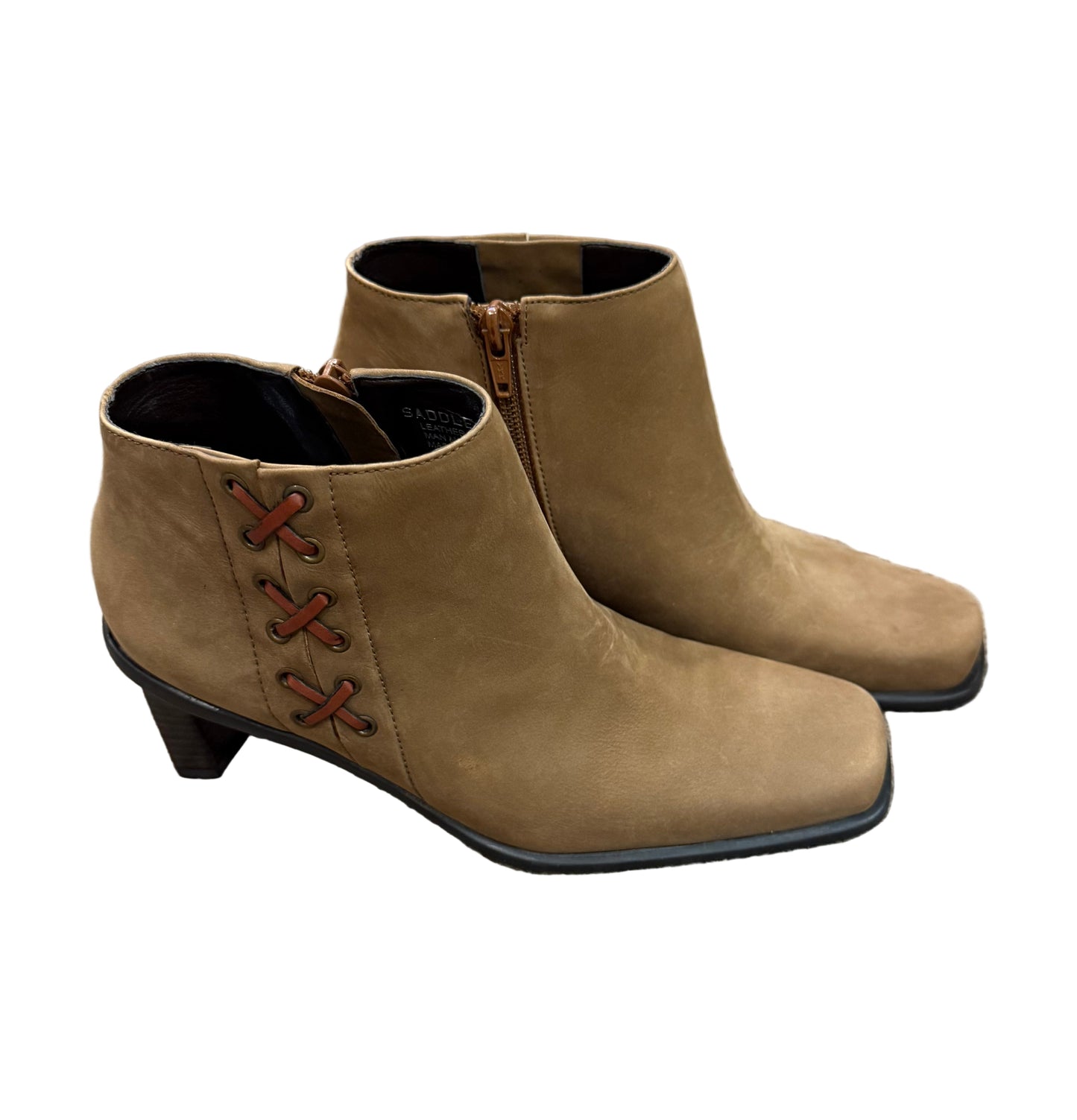 Etienne Aigner Taupe Ankle Boots - SZ 5.5 | Preowned