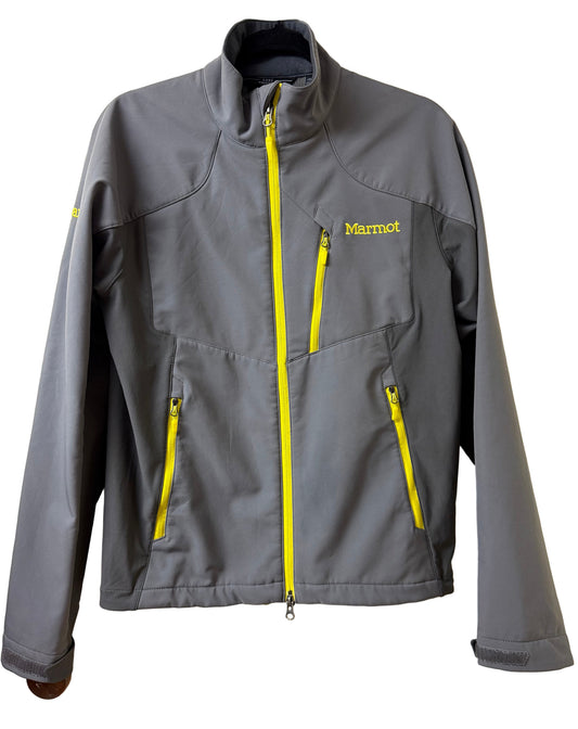 Marmot Gray Wind Stopper Jacket - Small- Medium | Preowned