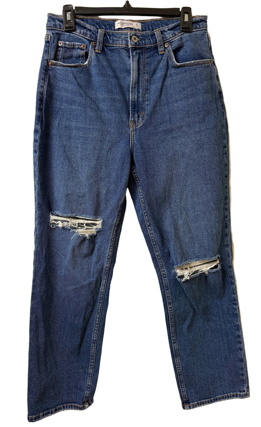 Abercrombie & Fitch Distressed Slim Fit Langdon Jeans SZ 30 | Preowned