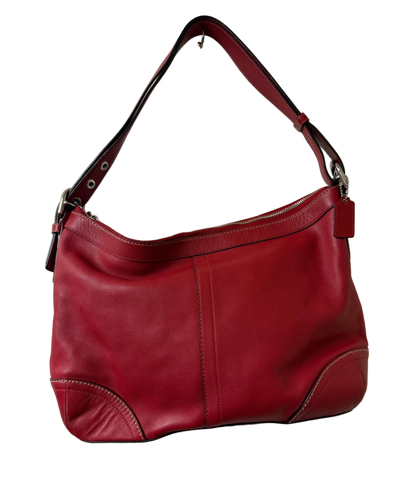Coach Red Leather Soho Handbag| Preowned