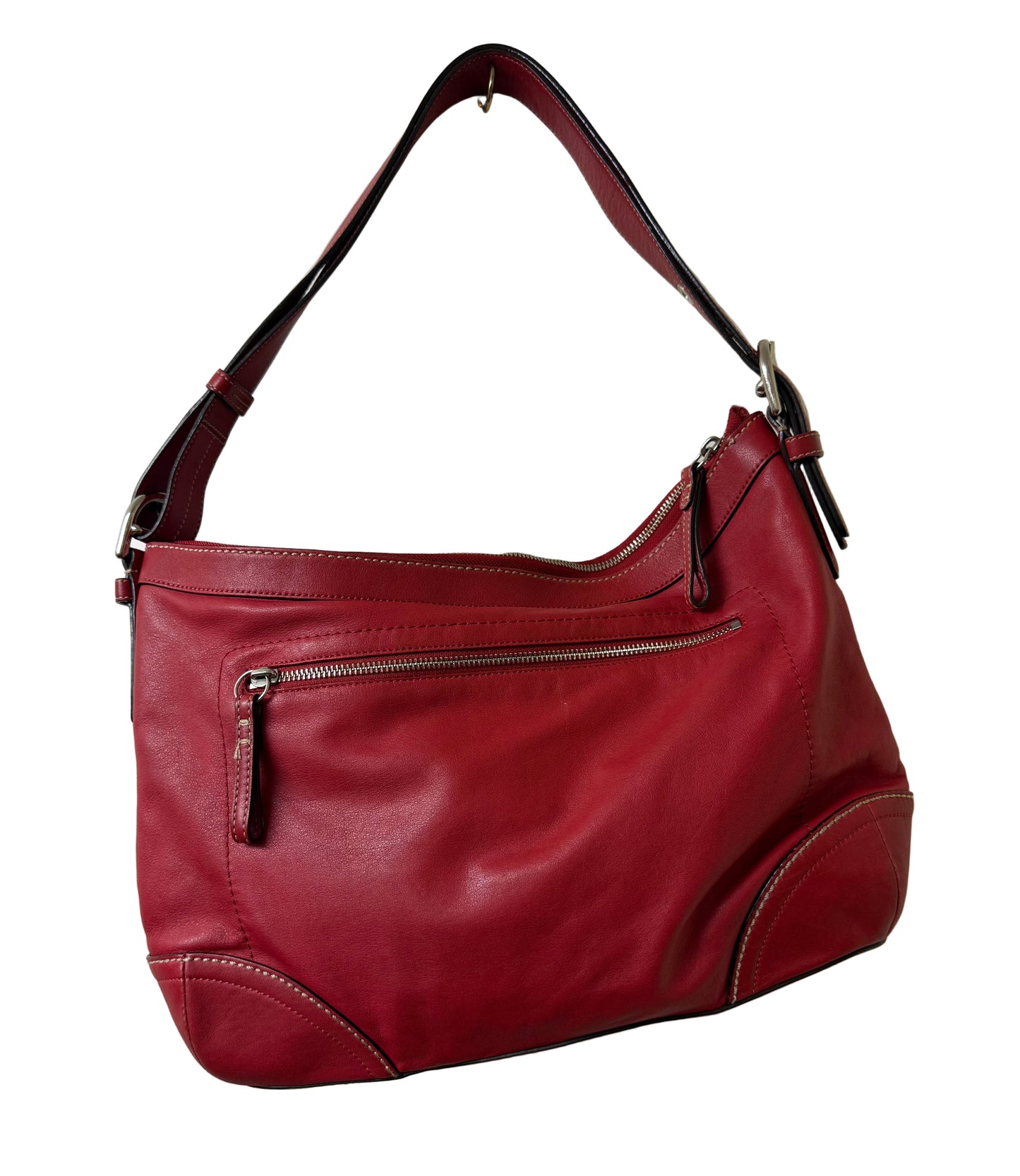 Coach Red Leather Soho Handbag| Preowned