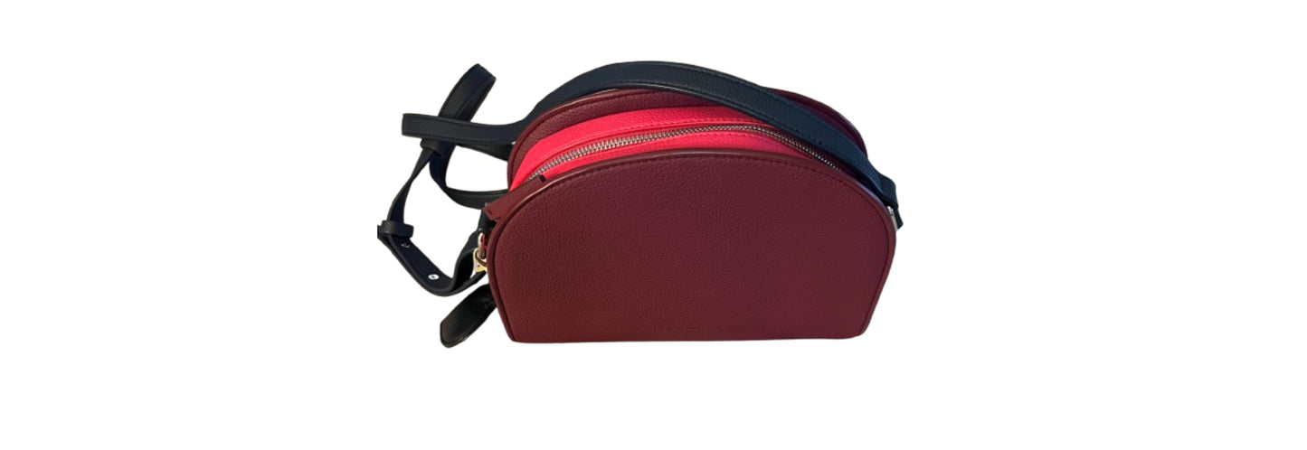 French Connection Crossbody Bag Maroon