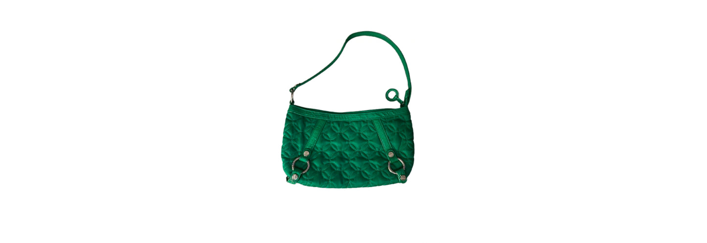 Vera Bradley Hangbag Quilted Cloth Green