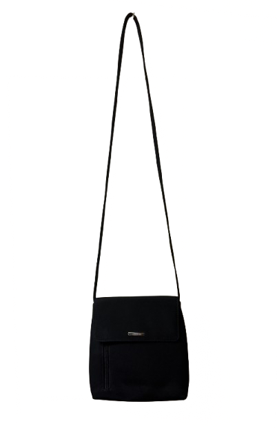 Nine West Black Nylon Crossbody Bag | Preowned