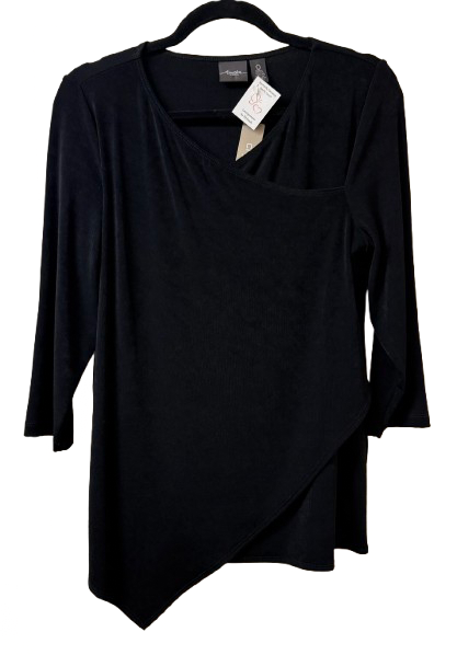 Chico's Black Traveler's Top Small New with Tags | Preowned