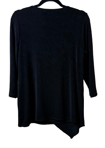 Chico's Black Traveler's Top Small New with Tags | Preowned