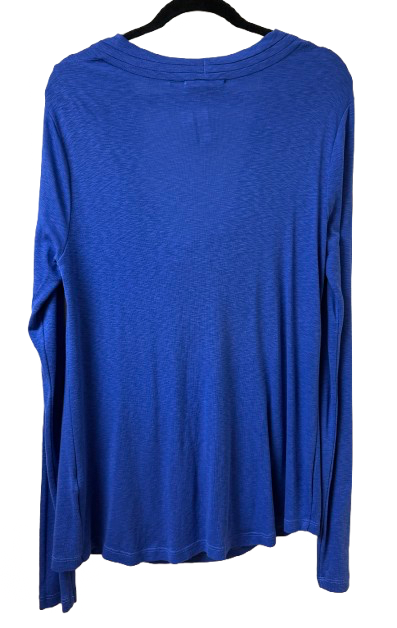 Three Dots Blue Cowl Neck Top Large | New with Tags