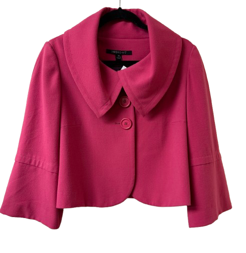 Insight Crop Pink Jacket - SZ 10 | Preowned