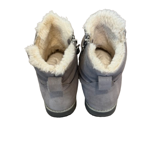 Emu Australia Beach Mini Merino Wool Lining Taupe SZ 8 | Preowned