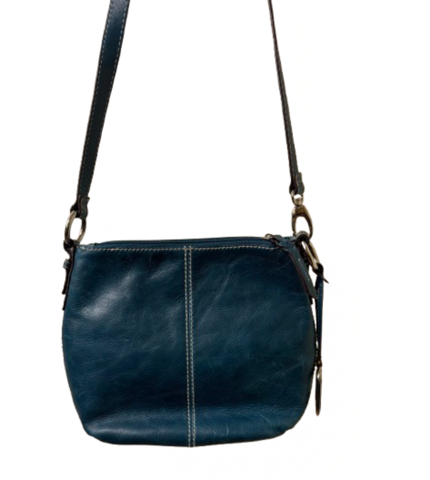 Tignanello Teal Crossbody Bag | Preowned