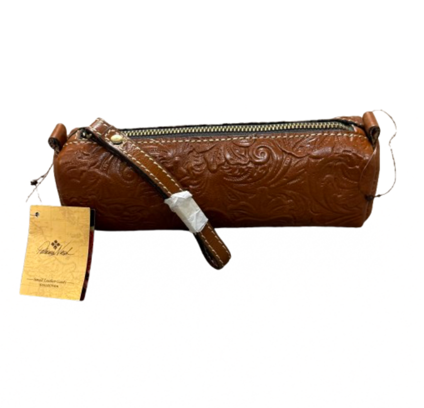 Patricia Neal Embossed Leather Case | New with Tags