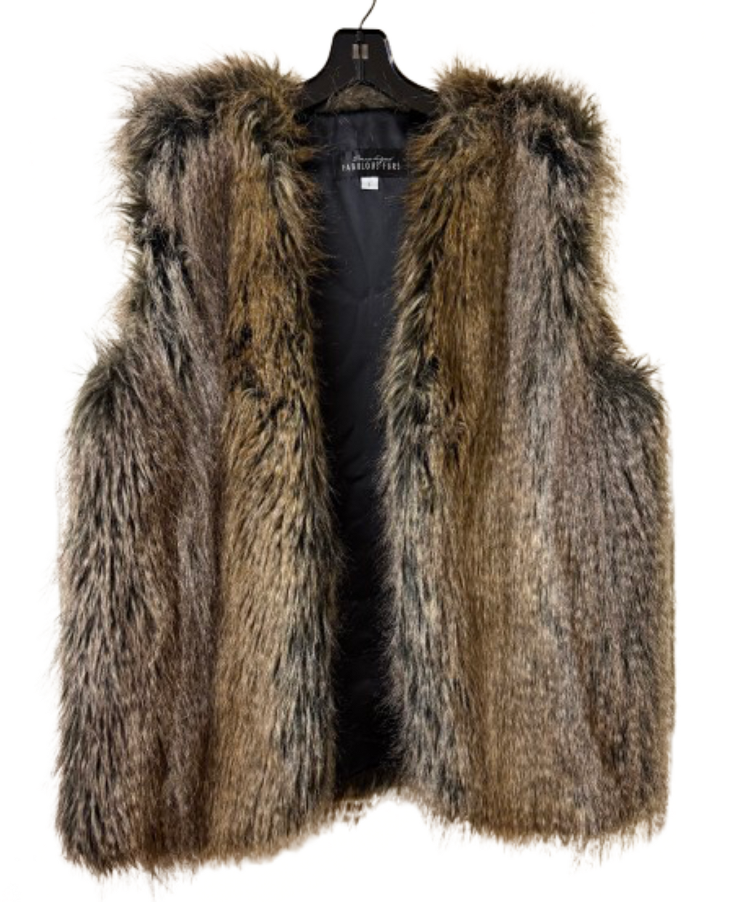 Fabulous Faux Fur Fox Vest - Large | Preowned