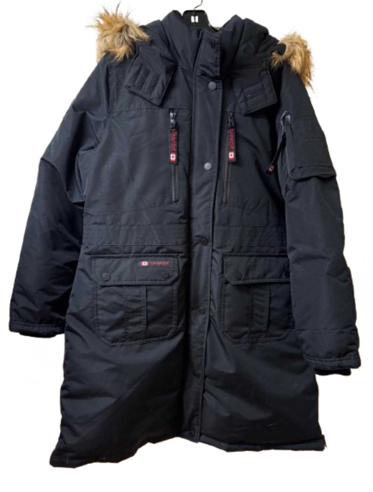 Canada Weather Gear Black Snorkel Jacket - X Large | Preowned