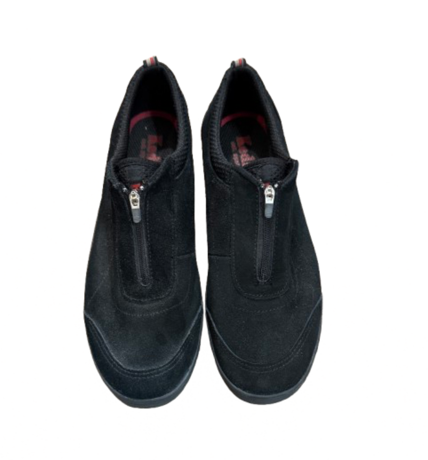 Keds Zip front Black Suede Shoes - SZ 8.5 | Preowned