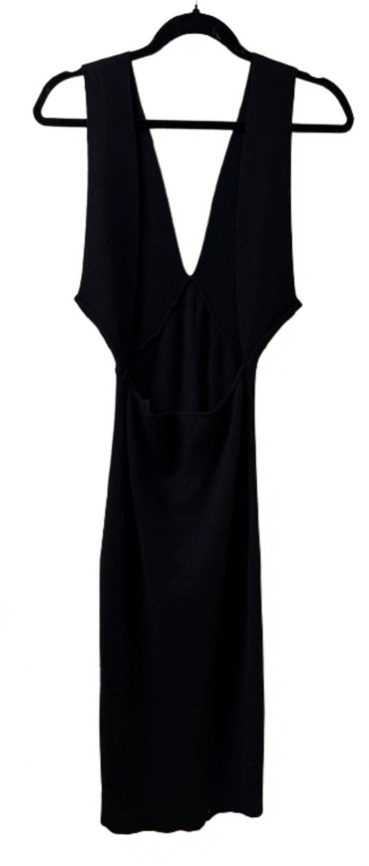 Banana Republic Sleeveless Black Knit Dress - Small | New with Tags