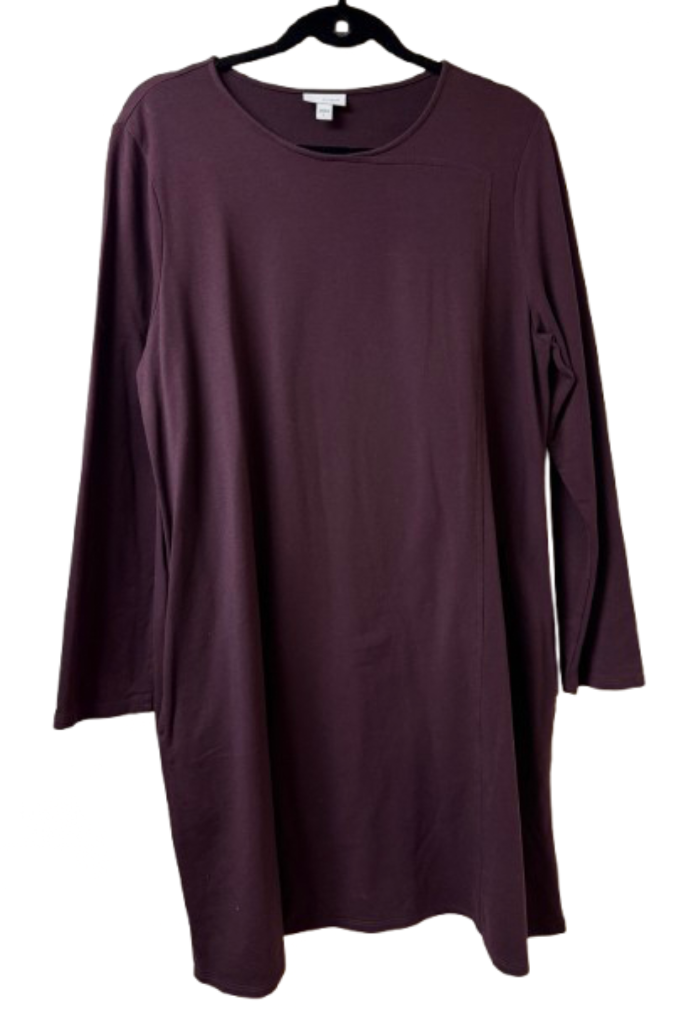 Pure Jill Eggplant Dress - Large | Preowned