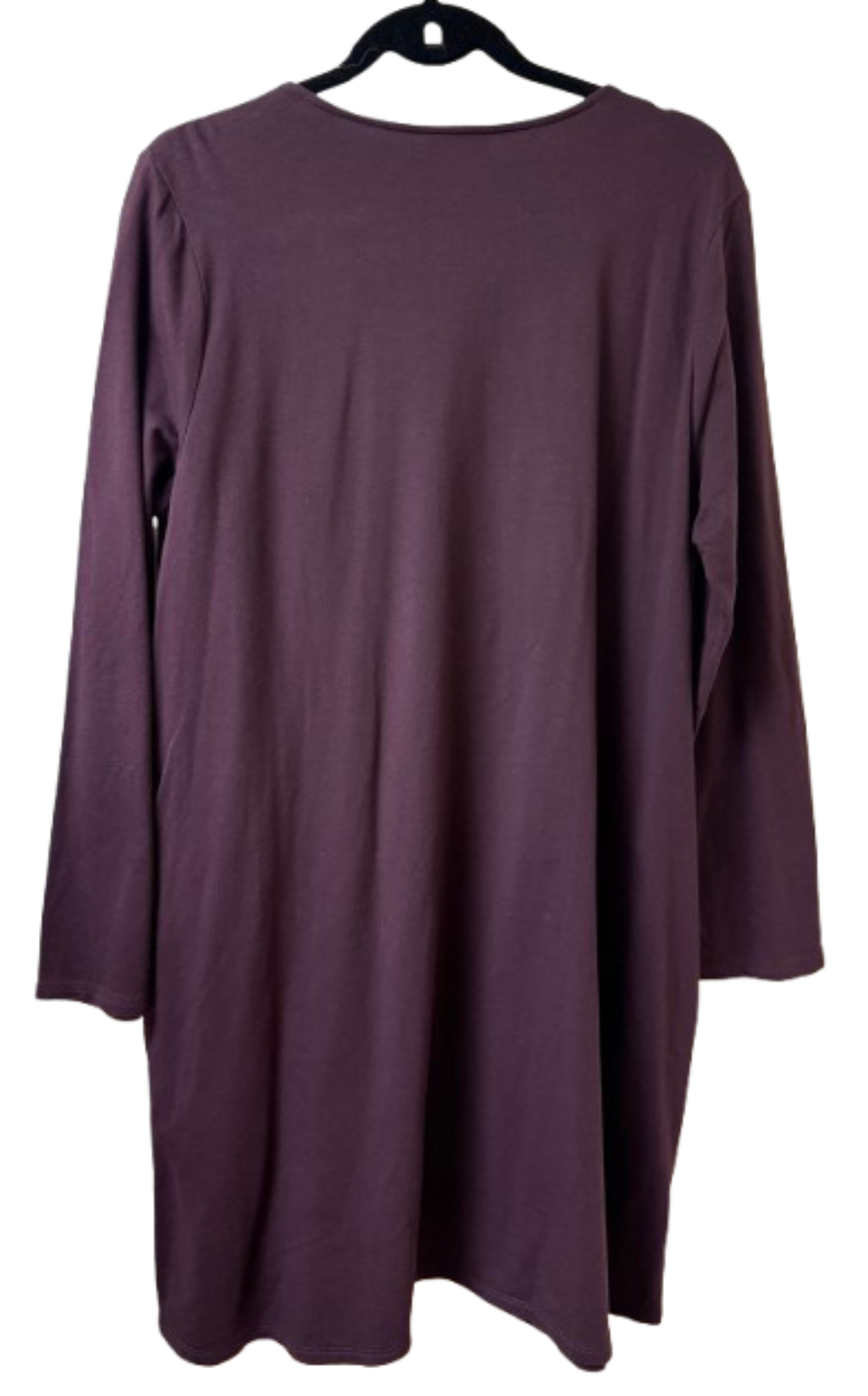 Pure Jill Eggplant Dress - Large | Preowned