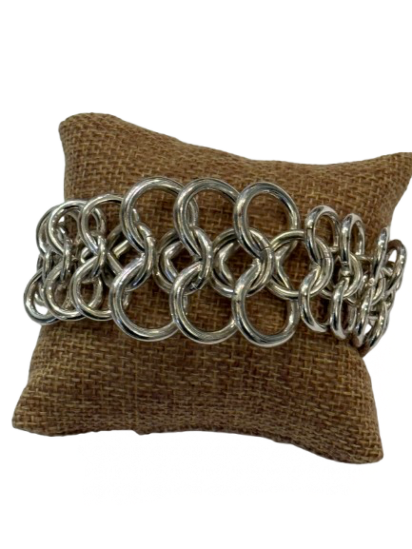 Silver Tone Chain Link Bracelet | Preowned