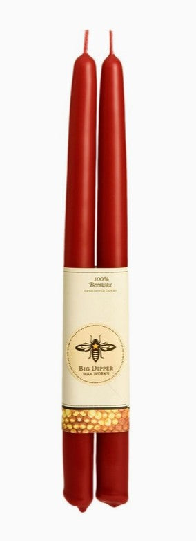 Taper Candles – 100% Pure Beeswax – Hand-Dipped Assortment