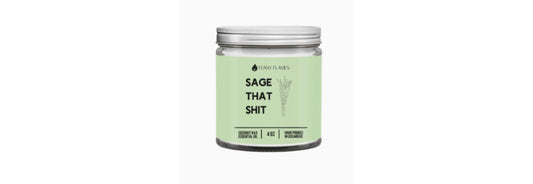 Funny Flames Candle Sage That Shit - 4 OZ.