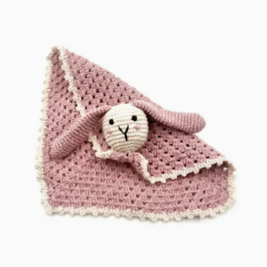 Sleepy Bunny Lovey - Organic Cotton Soother