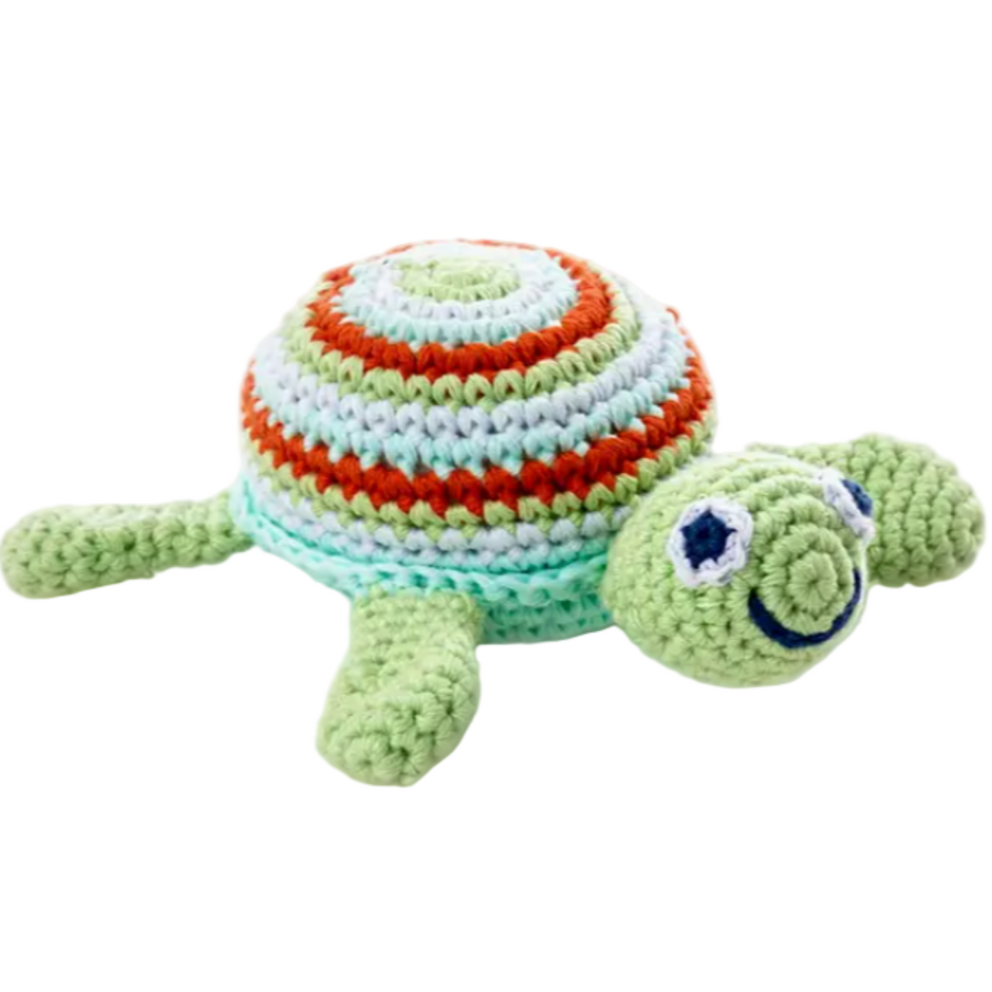 Plush Ocean Toy - Sea Turtle Rattle