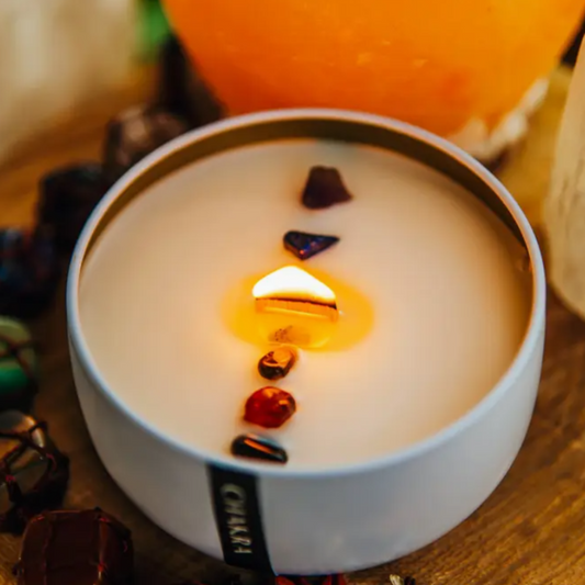 Chakra Balance 4oz Wooden Wick Candle