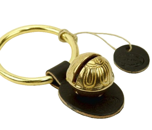 Bell Door Hanger Brass and Black