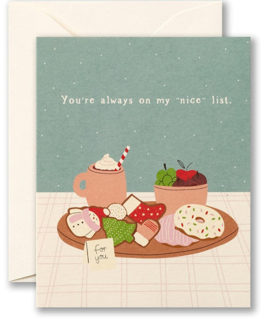 Holiday Card - You're Always on My Nice List