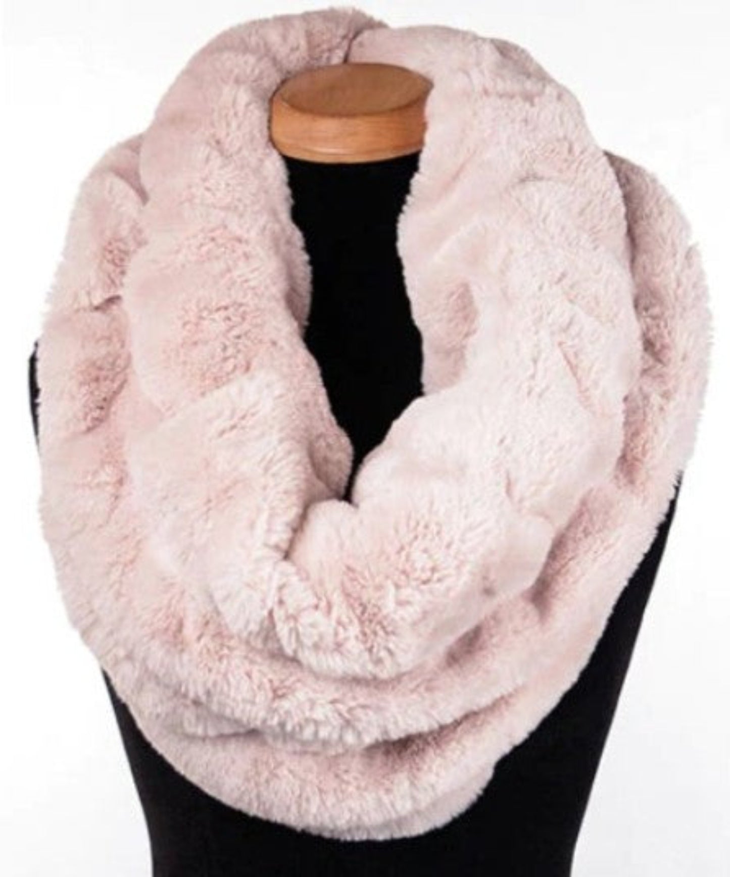 Royal Opulence Faux Fur Royal Shoulder Wrap Rose