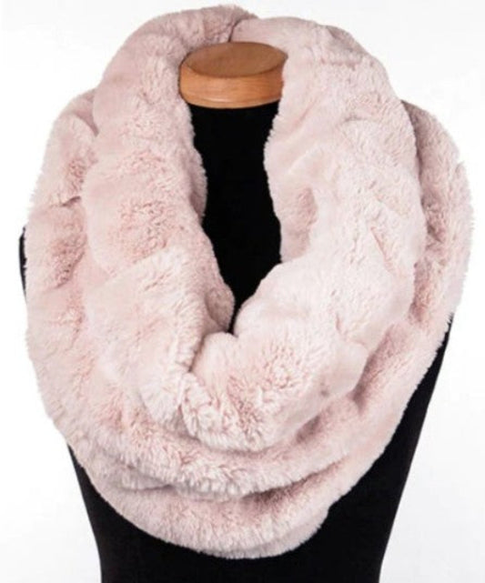Royal Opulence Faux Fur Royal Shoulder Wrap Rose