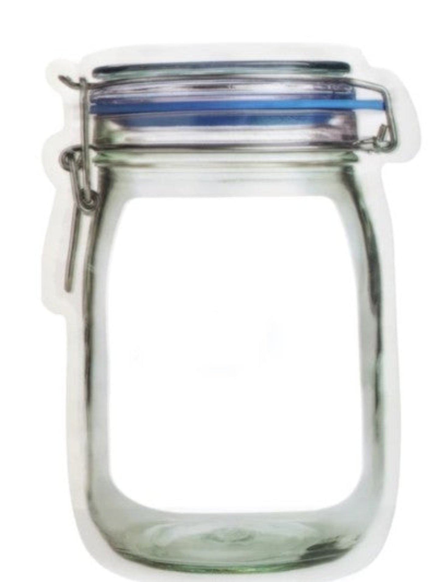 Large Mason Jar Zip Bags