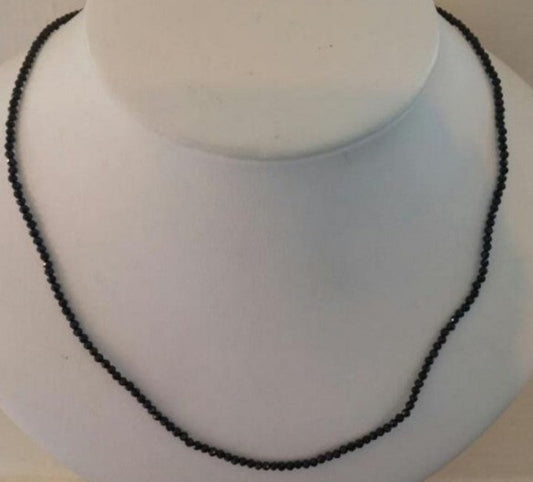 Black Spinel Necklace