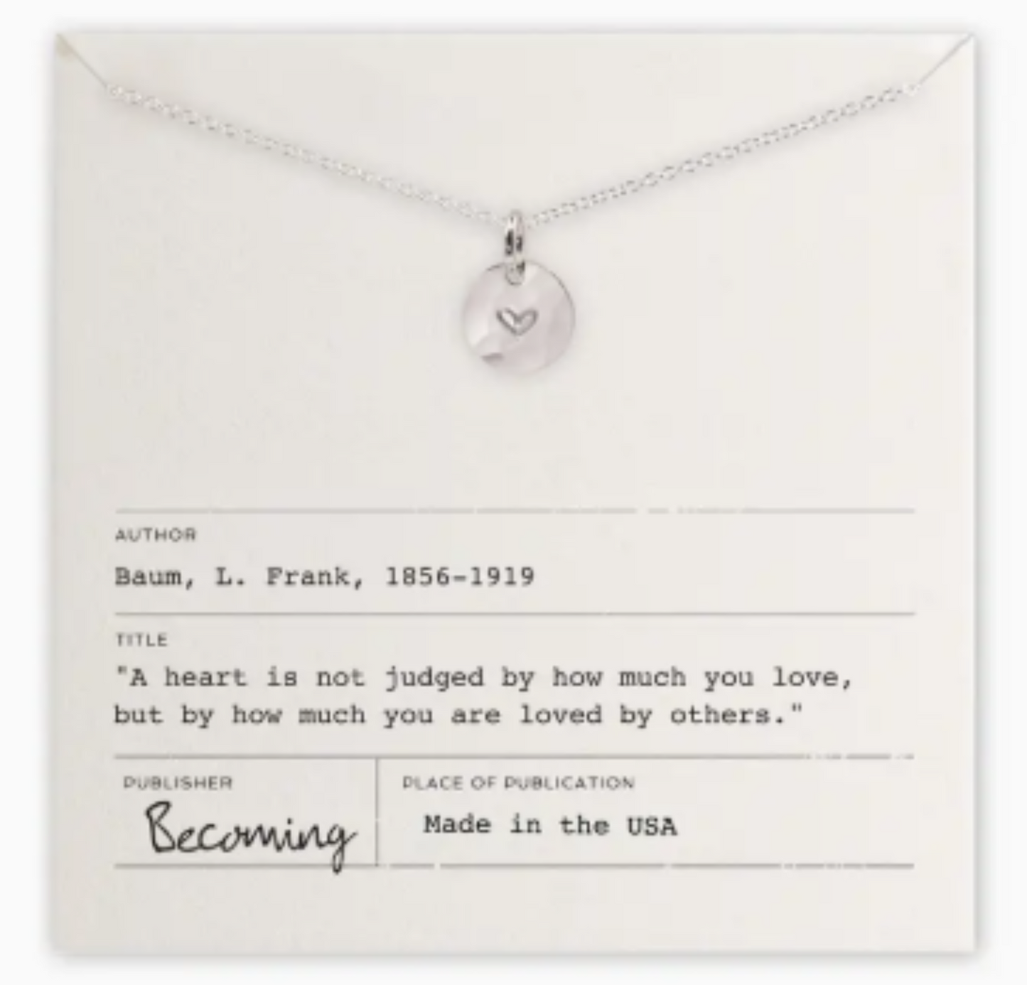 Necklace Heart