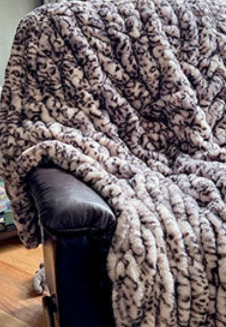 Royal Opulence Faux Fur Throw 58x45