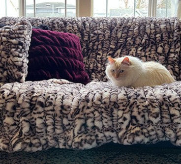 Royal Opulence Faux Fur Throw 58x45