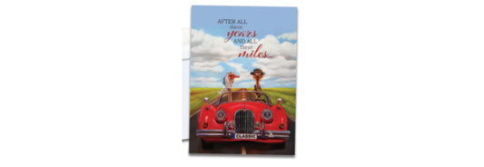 All These Miles Anniversary Card