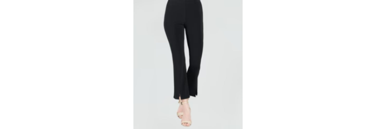 Center Seam Slit Front Pants