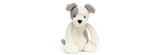 Bashful Terrier White & Grey Plush | Jellycat