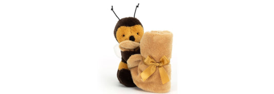 Plush Bashful Bee Soother