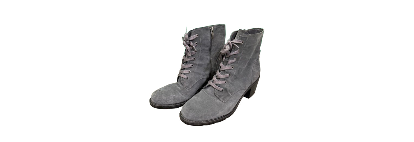 Bijorn Suede Ankle Boot Gray - SZ11