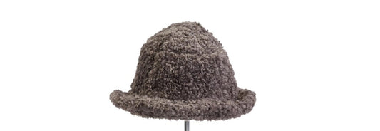 Sherpa Style Bucket Hat - Expresso