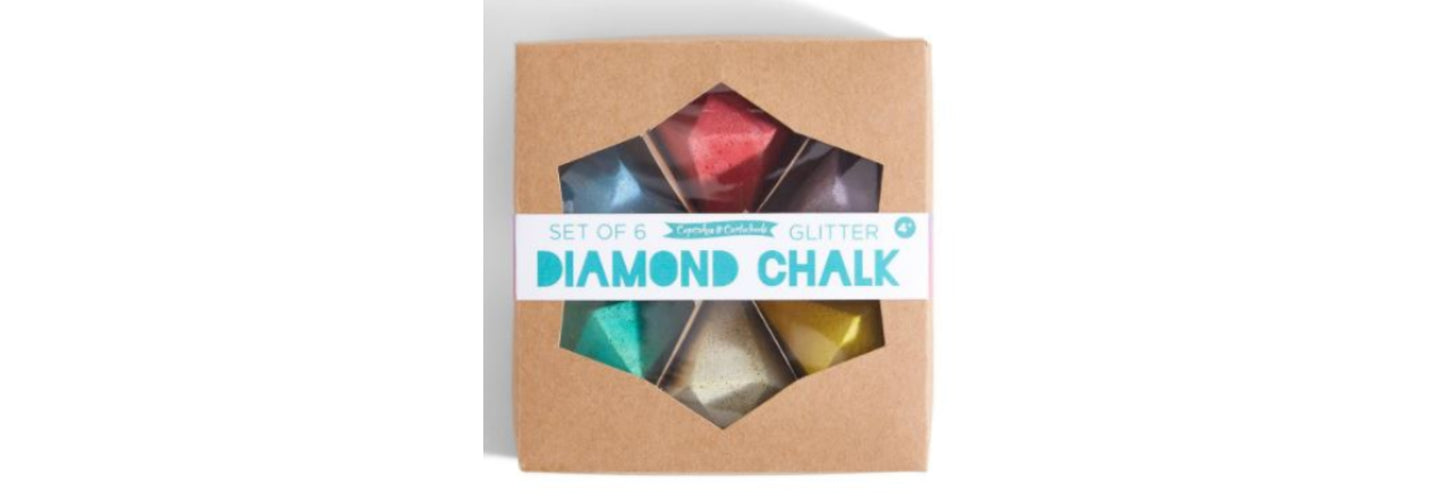 Diamond Chalk with Glitter in Gift Box Set / 6