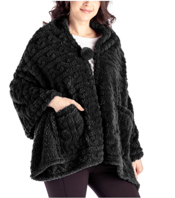 The Coziest Blanket Wrap Jacket - One Size