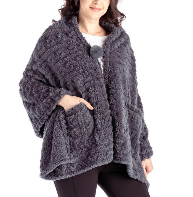 The Coziest Blanket Wrap Jacket - One Size