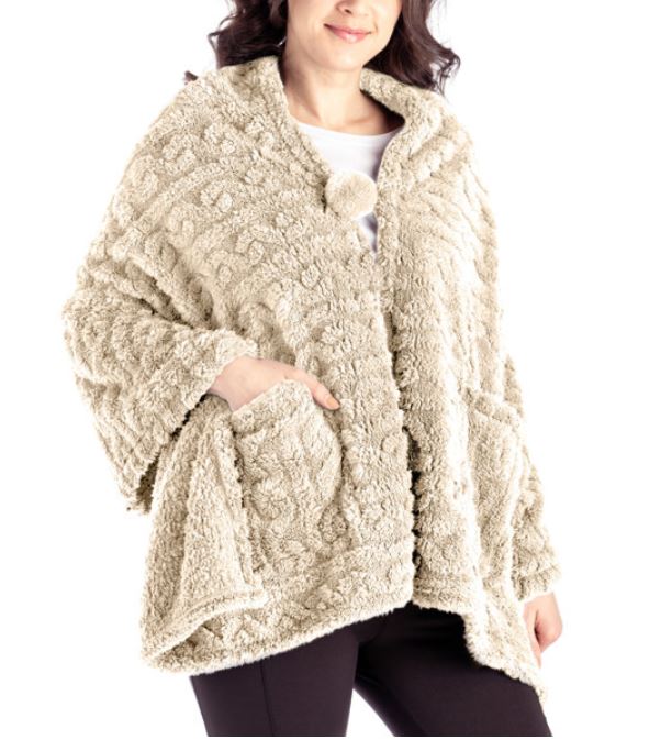 The Coziest Blanket Wrap Jacket - One Size